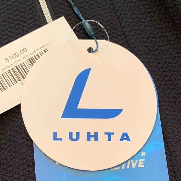 Luhta Esse Womens Skirt Black Sz Medium Active Wear System Pull On Comfort NWT - Picture 5 of 9